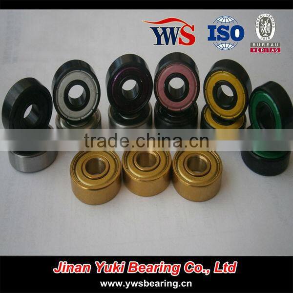 R8 ZZ 2RS double seal 304 316 stainless steel ring si3n4 ball hybrid bearing