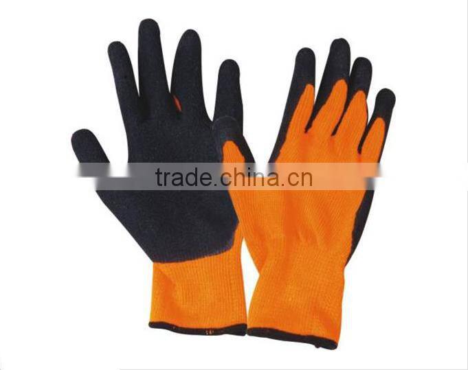 sandy nitrile coated labor protective working glove