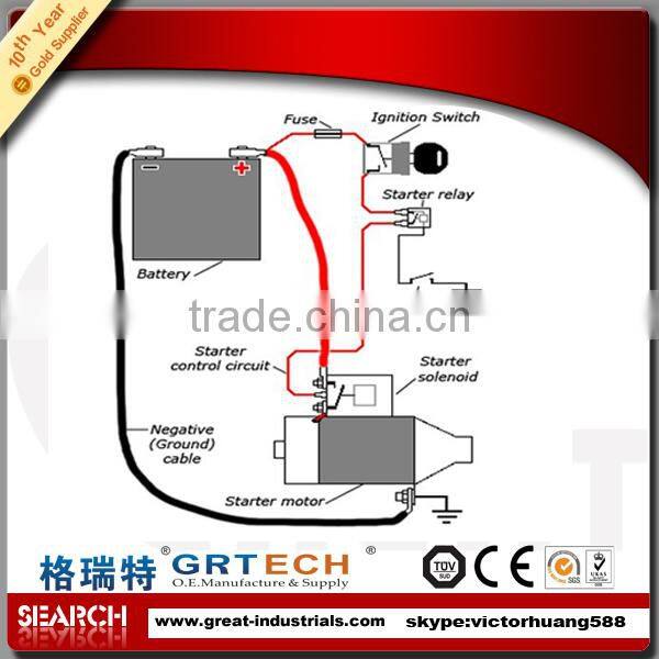 8200266777 auto starter for renault megane