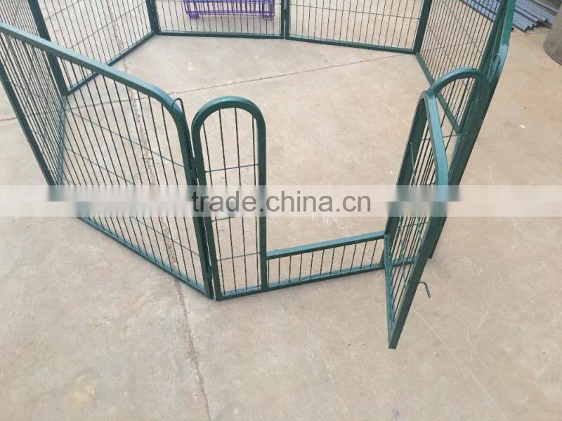 8 Panels Heavy Duty Pet Play Dog Cage