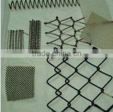 super quality pvc chain link fence(factory)