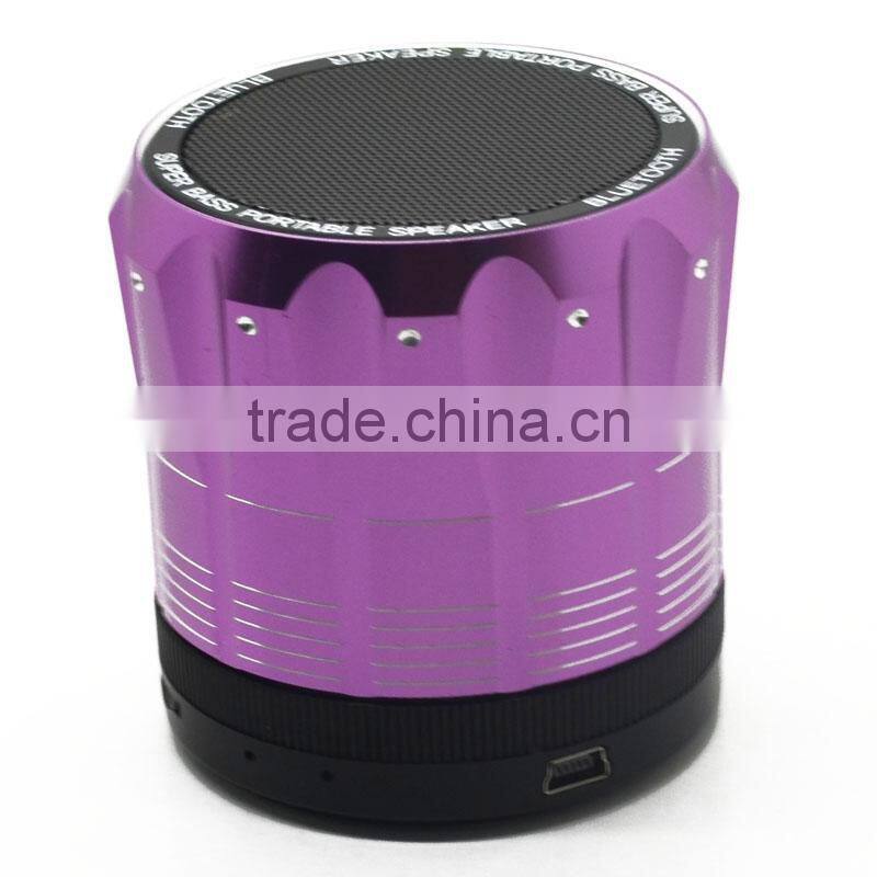 Portable laptop mini speaker USB Digital MP3 Player support HiFi U disk TF card LCD FM Radio LED light mini speaker