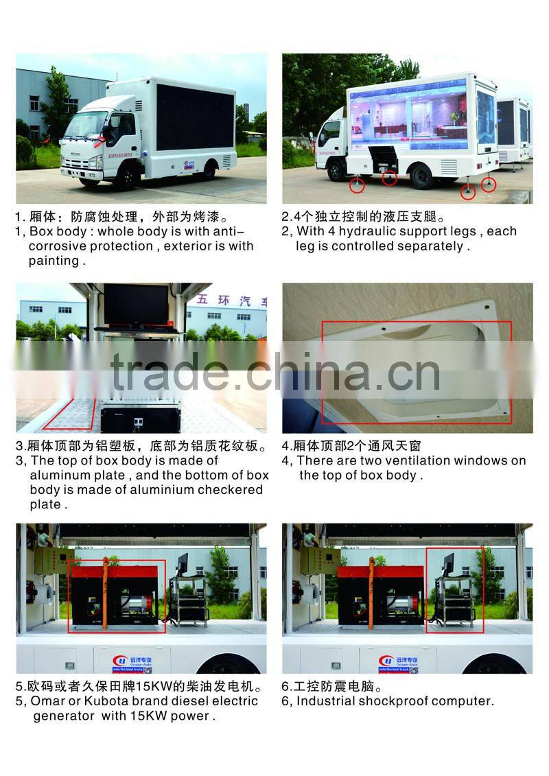 China karry Led Mobile Advertising Truck / Display Truck