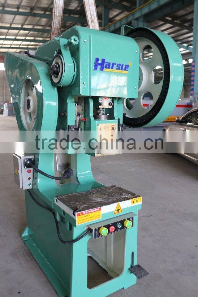 press punching machine with high accuracy, J23 series C-type power press