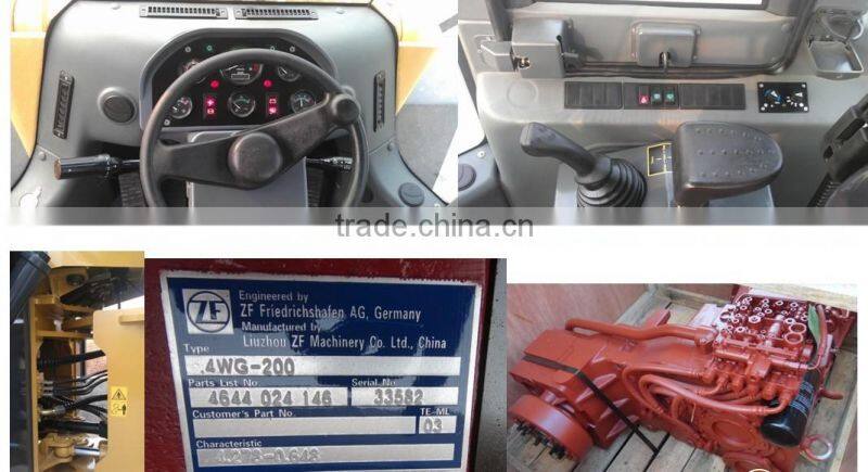 ZFWG180 Yineng loader YN966 ZL60 wheel loader front end loader 3.5m3 OEM supplier for more than 7years