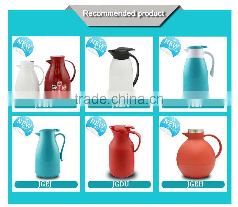 Golden arabic metal printing tea pot set for dubai