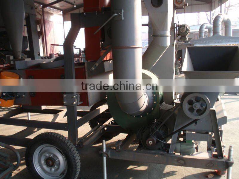 5XZC-5 seed cleaing machine with corn thresher