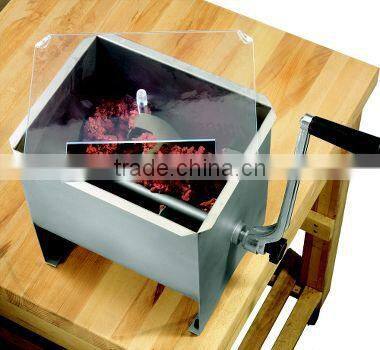 Hot Selling! 20LB Manual Stainless Steel Meat Mixer,Meat Mixing Machine