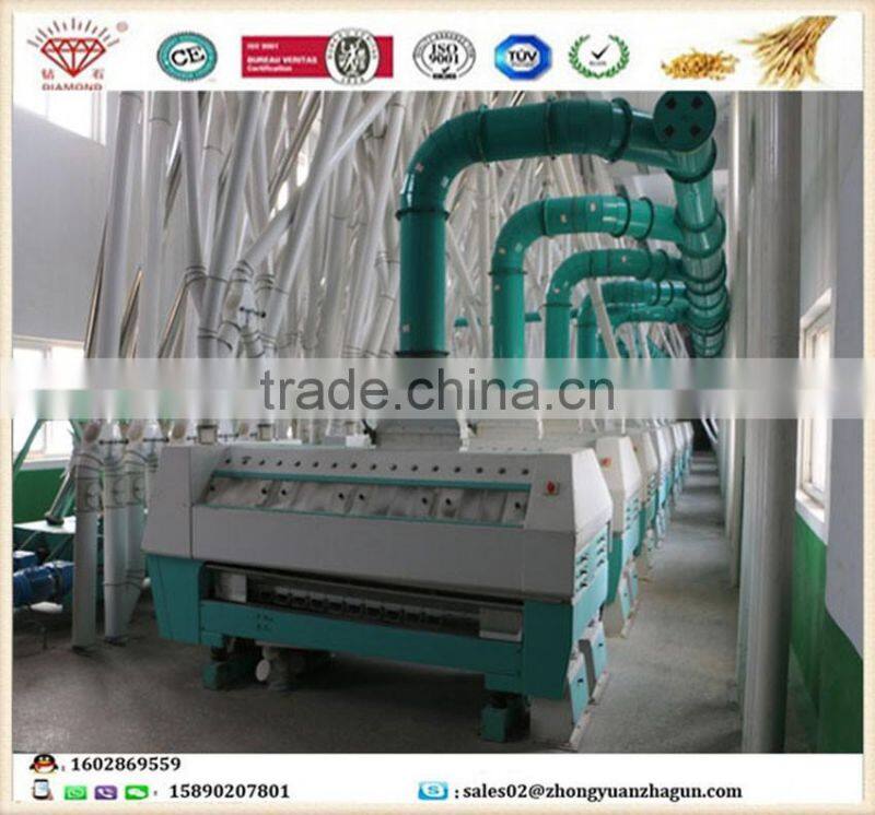 2015 Hot selling mini flour mill at best price in Alibaba