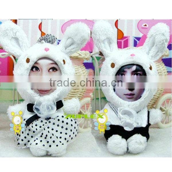 New Design Chrismas Gift Souvenir DIY Dolls Plush Sublimation 3D Face Doll