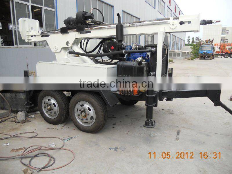 DTH hydraulic drilling machine