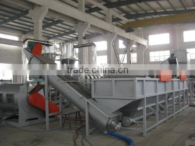 Waste PP PE film bag plastic recycling machine