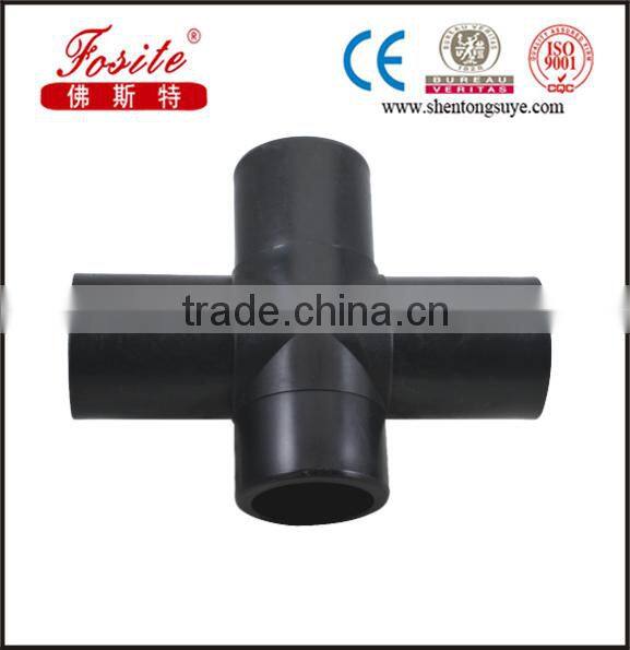 high quality factory direct sales electrofusion tee PE fitting