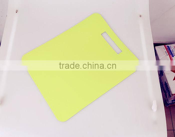 New design products houseware pink and green fresh color fruits and vegetables cutting board