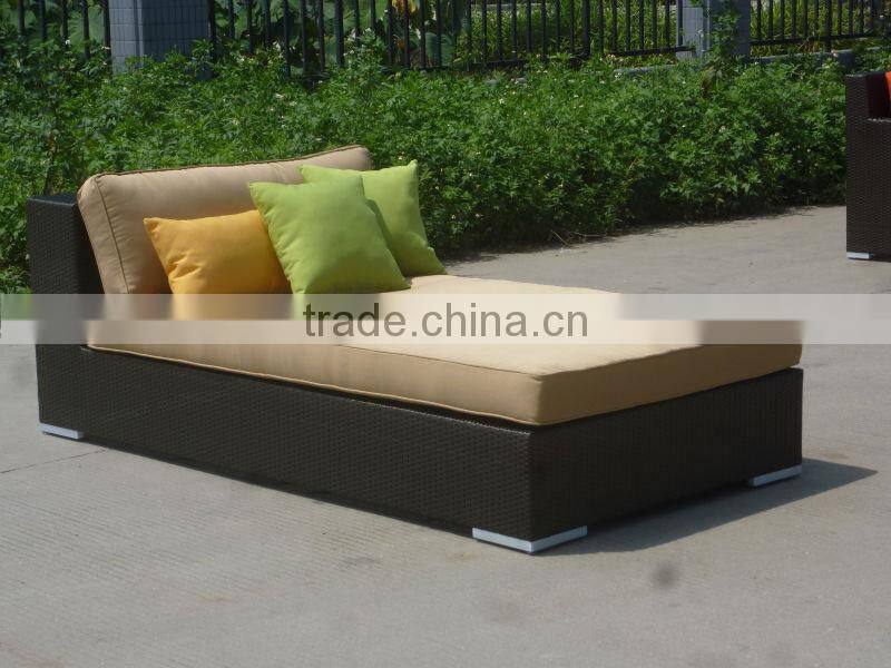 Fresh style sofa bed outdoor furniture sunbed CF842L