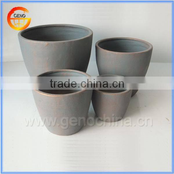 fiberglass flower pot garden decoration