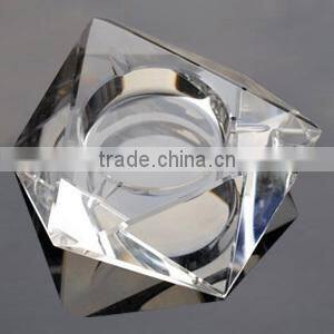 K9 crystal elegant custom polygon crystal ashtray