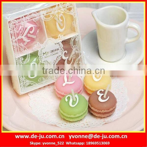Sandwich Biscuit Dorayaki Shaped Fancy Birthday Candles