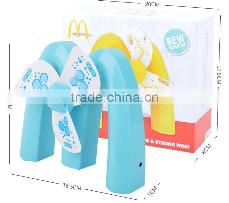 Supply fashion Creative M modeling USB charging large wind fan
