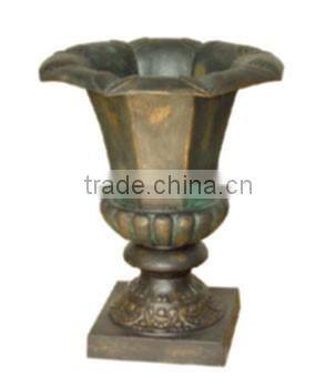 Trade Assurance Antique Cast Iron Urn, Antique Vase, Antique Flower Pot