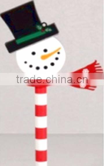 14-PC (PDQ) Snowman Solar Seasonal Path Light