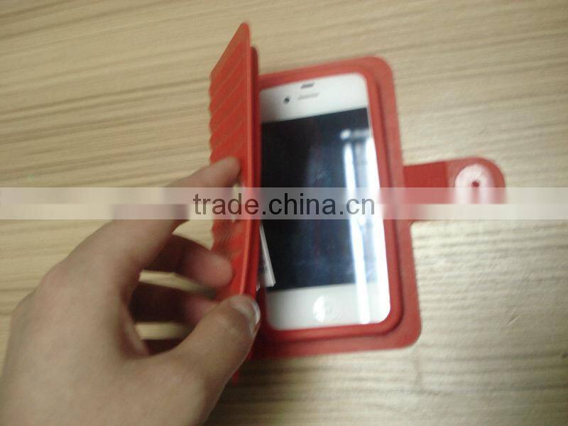 wholesale cheap mobile phone silicone case wallet
