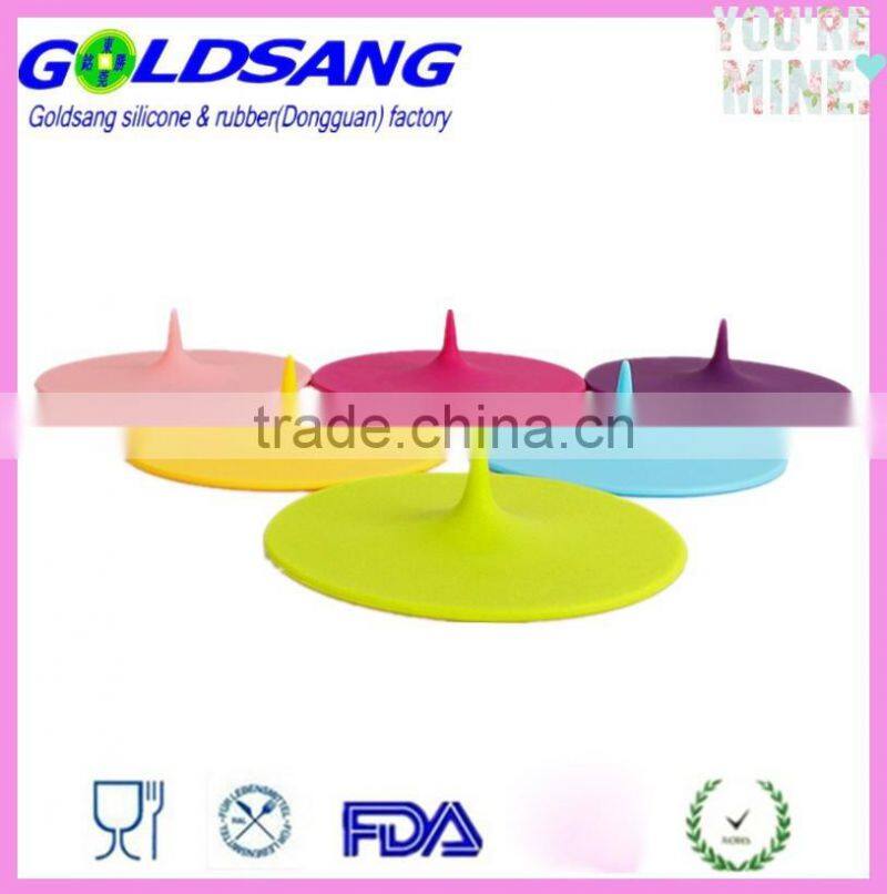 Silicone Leakproof Coffee Mug Suction Lid Airtight Sealed Cup Cover