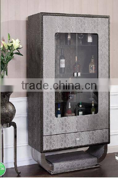 Wine Display Cabinet / MDF wine cabinet