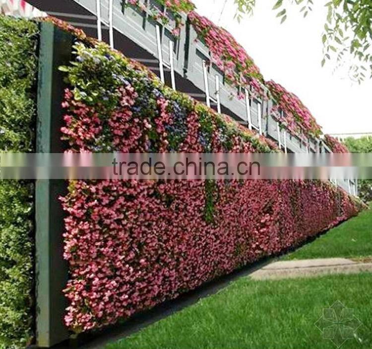 factory price plastic plant wall artificial vertical greening wall