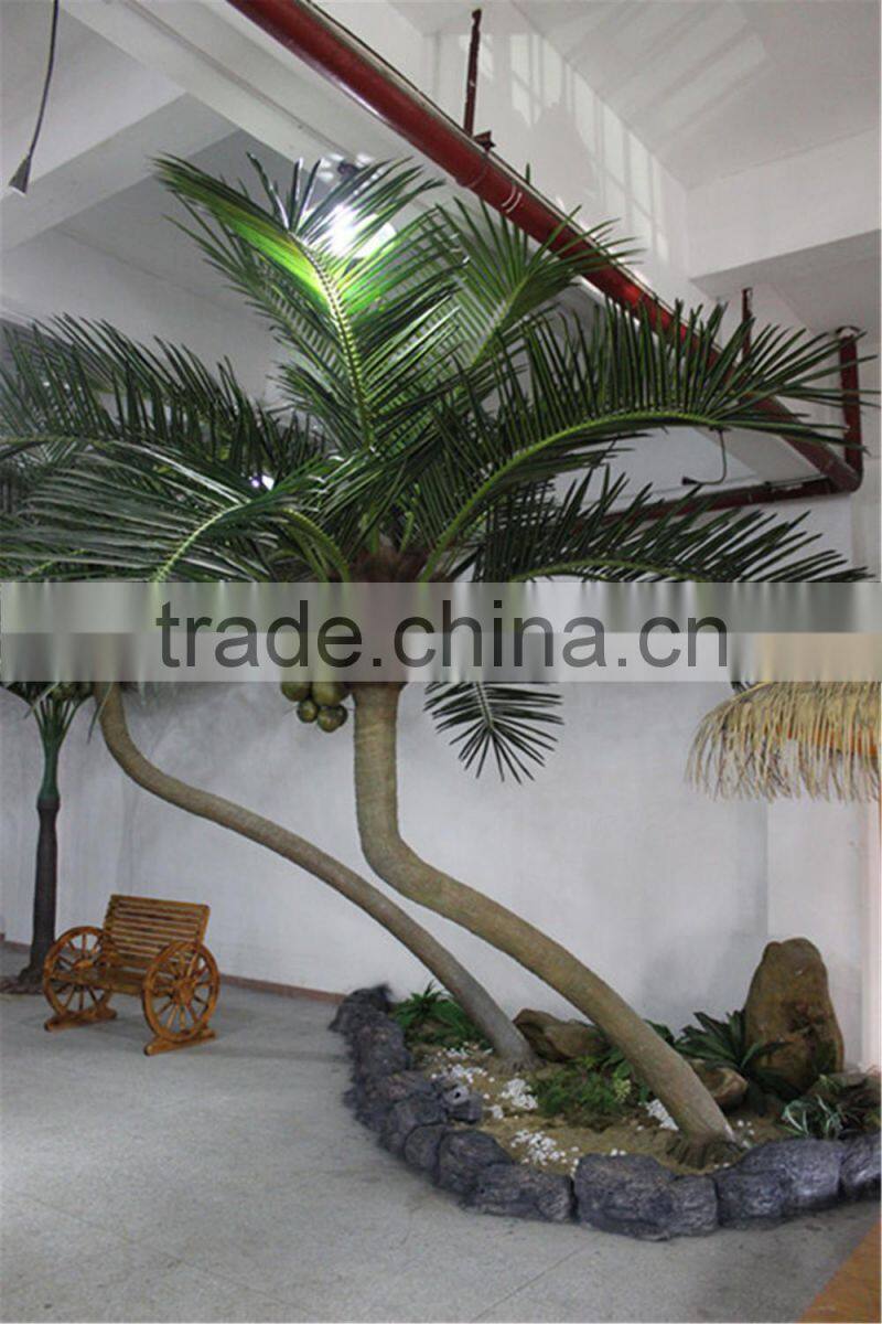 best price artificial plastic coconut palm tree