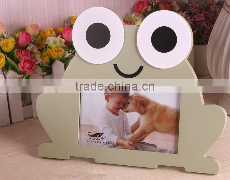 Chrildren's photo frame, funny wood photo frame