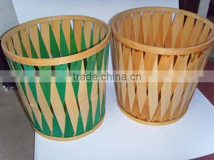east basket type cheap bamboo folding fruit basket