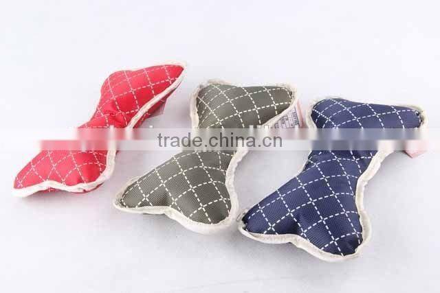 Oxford pet toy colorful bone with sound hot sale dog toy