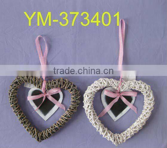 natural set willow Christmas decoration