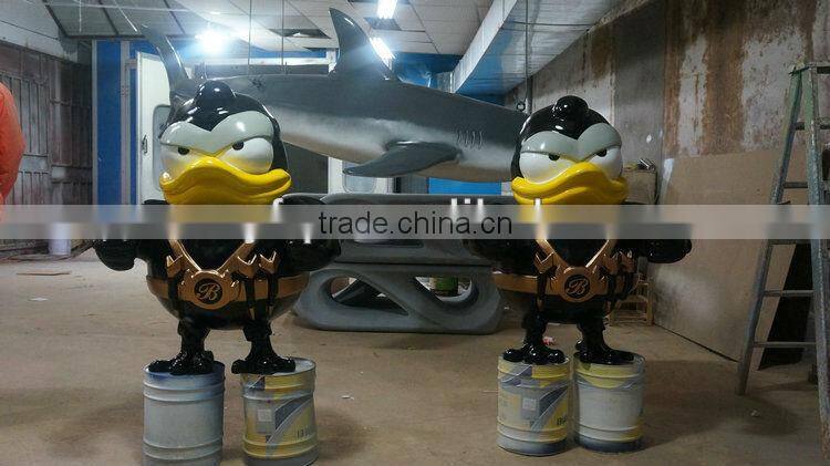 Outdoor cartoon characters