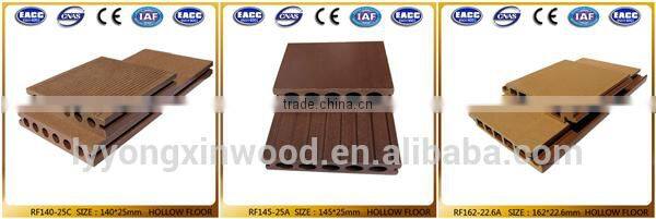 The factory wholesale Recycled wood polymer composite eco-friendly wpc floor