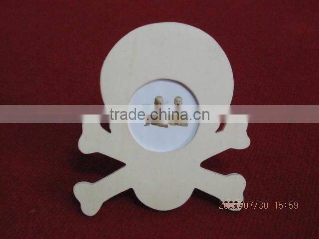 kids animal shape wooden picture wall frame