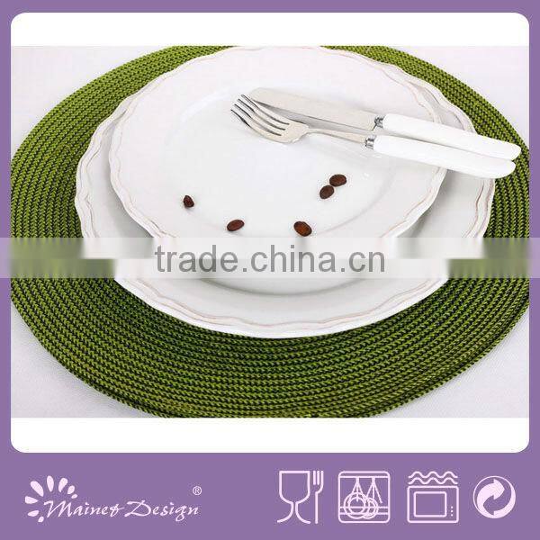 pvc woven mesh placemats