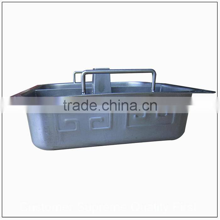 The lowest price stainless steel stamping part double taste pot