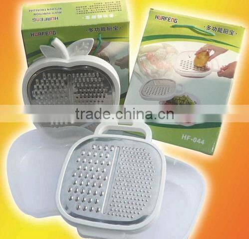 Fruits and vegetables and shredded device