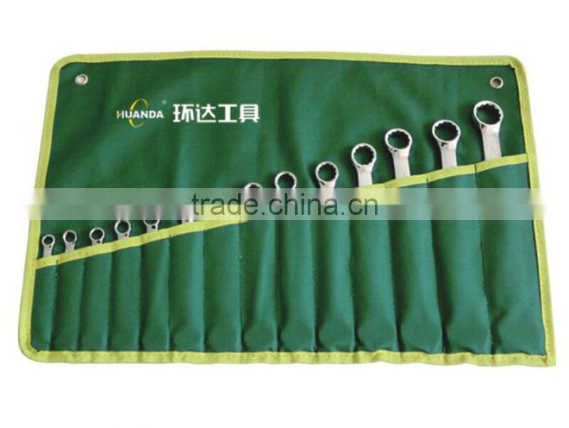 14pcs flexible head CRV combination ratchet wrench set