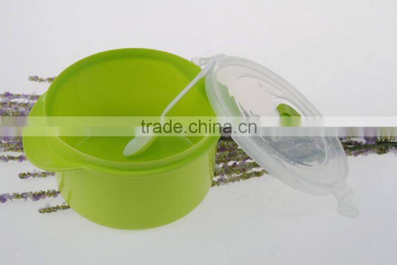 Round Customized LOGO New Design Plastic Food Lunch Box With Lock