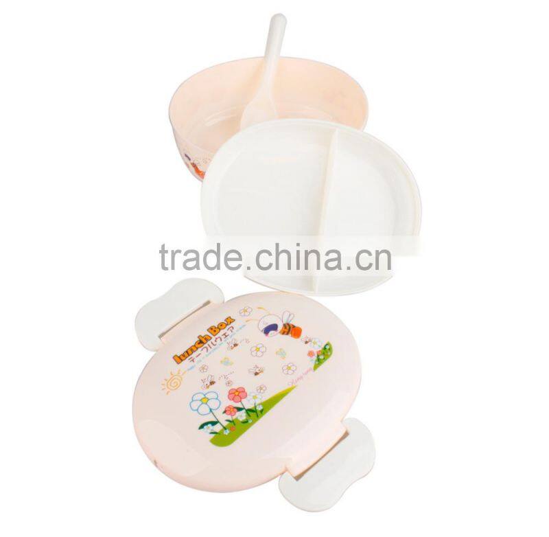 2016 Plastic Lunch Box with Lock