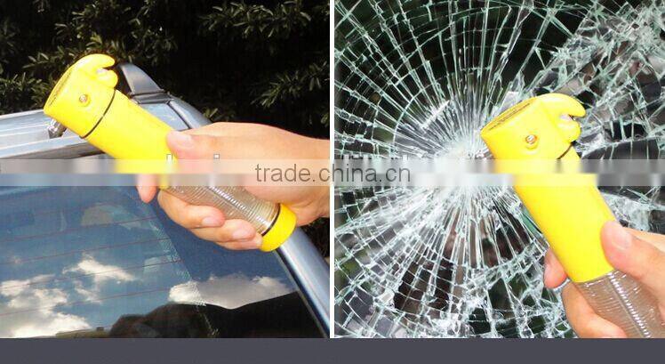 Wholesale Multifunction Emergency Safety Hammer with flashlight & Belt cutter