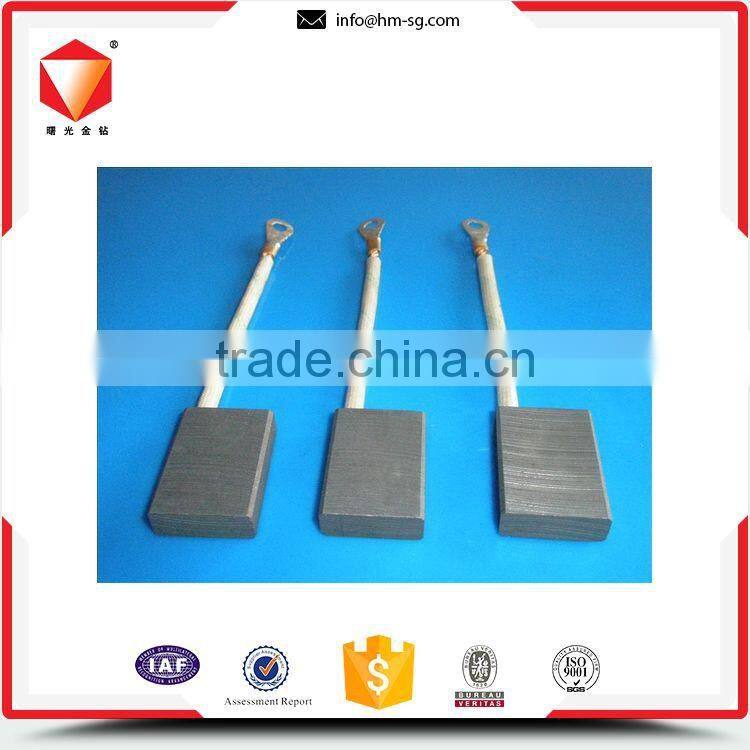 Super quality supply isostatic carbon brush for industry wind generator