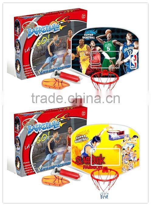 Wholesale cheap basketball stand with Basketball and Air Pump