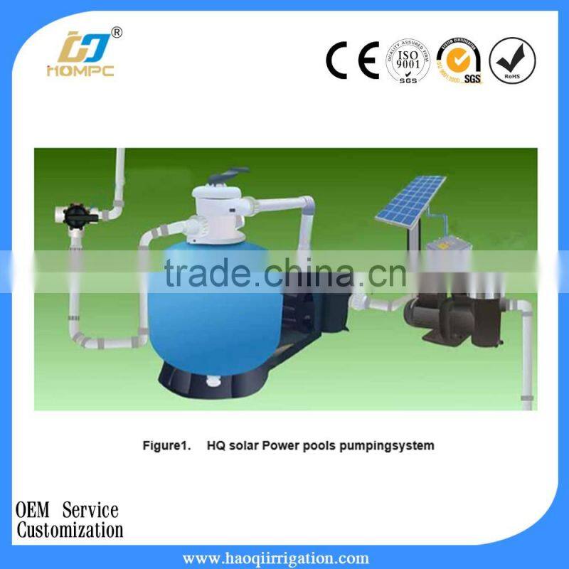 48V DC Swimming Pool Pump solar water pump system