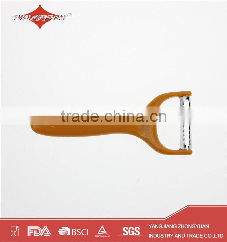 stainless steel manual potato peeler with pp handle
