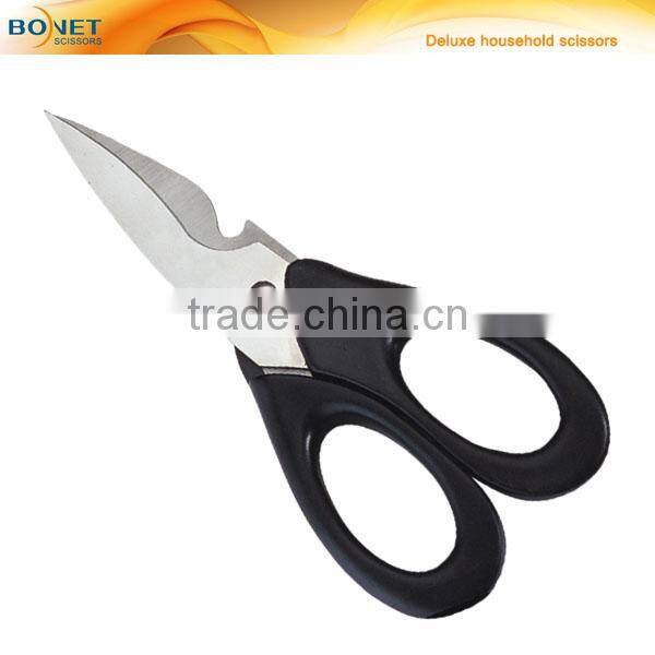 S39004 9-1/2" utility Stainless Steel Household black handle strong scissors