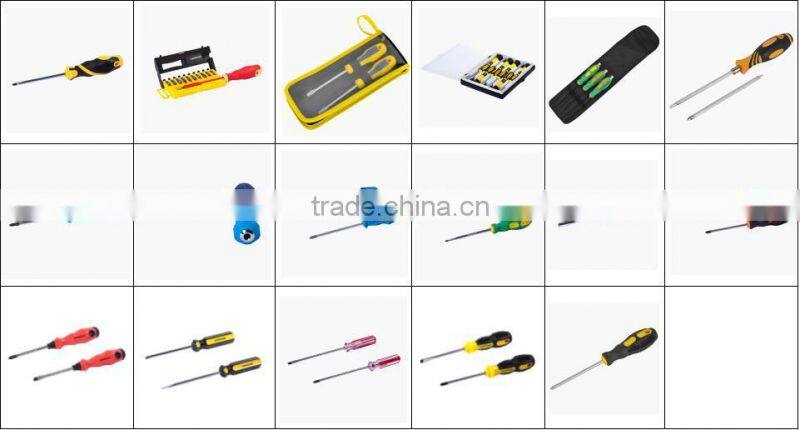 Types of Screwdriver phillips and slotted, free collocation screwdriver wholesale